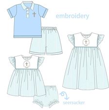 SEERSUCKER CROSS COLLECTION