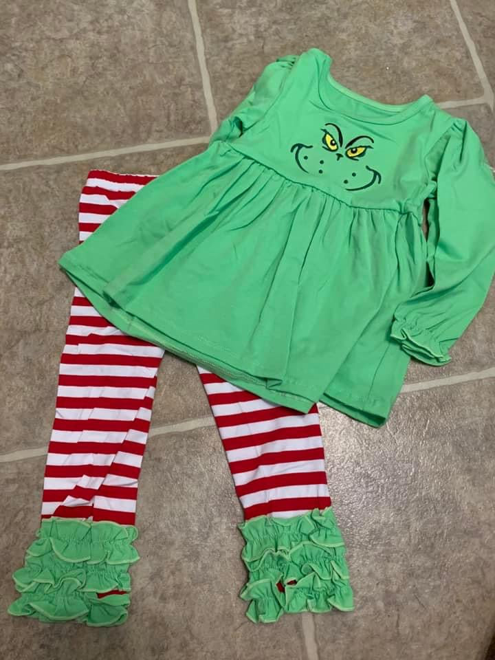 Green man girls set