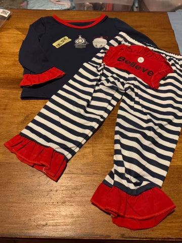 Polars express believe girls pajamas