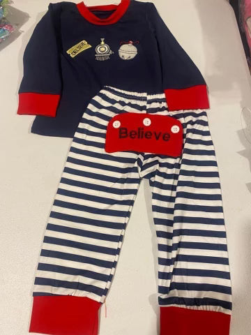 Polar express boy pajamas