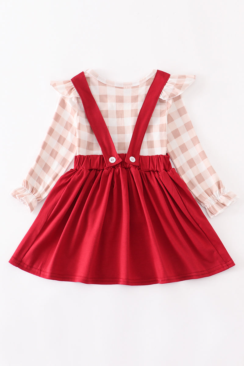 Scarecrow applique dress suit