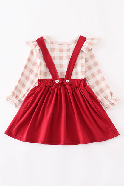 Scarecrow applique dress suit