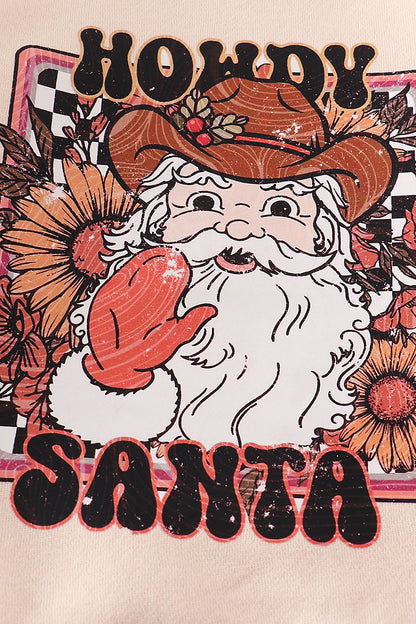 Howdy santa sweatshirt