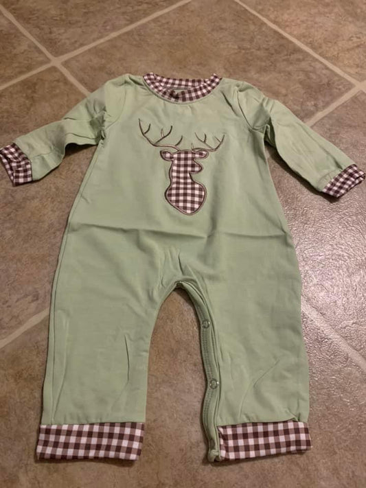 Oh Deer Boys Romper