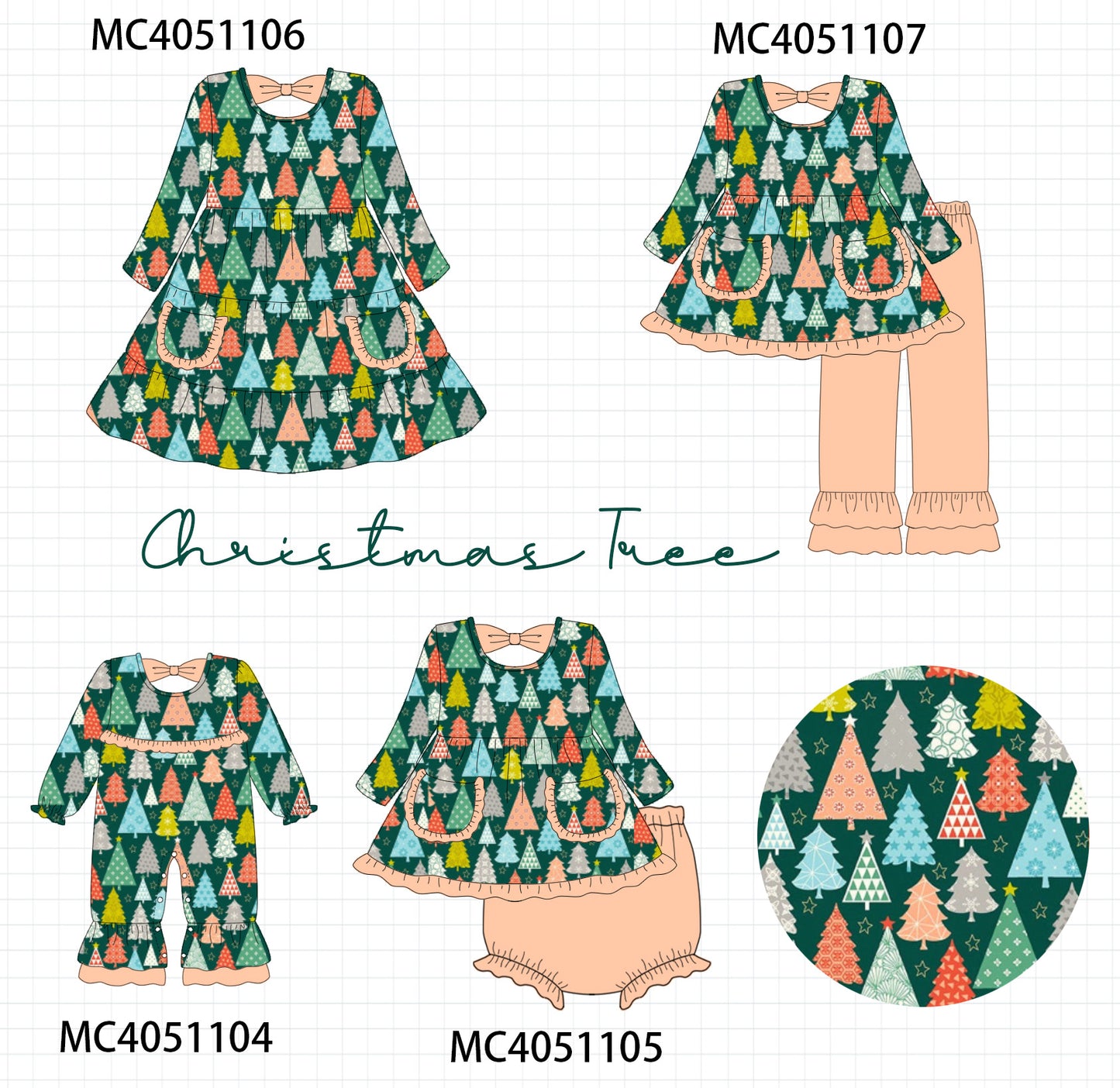 PREORDER CHRISTMAS TREE PRINT COLLECTION