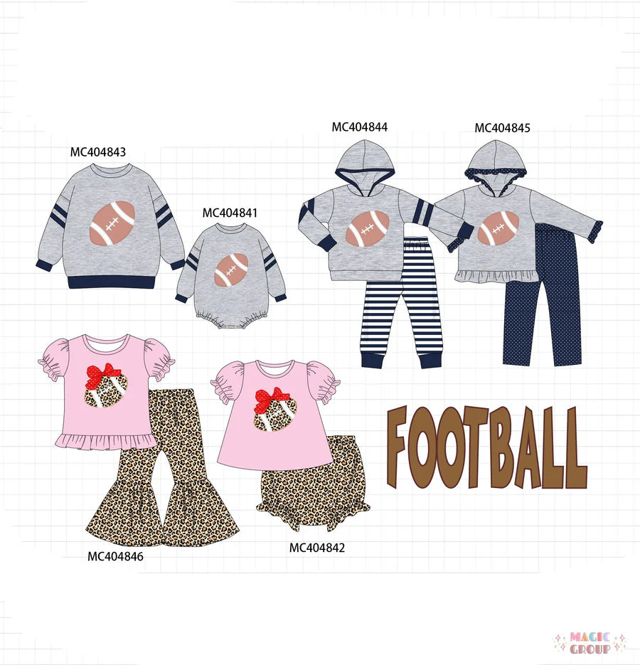 FOOTBALL APPLIQUE COLLECTION ETA LATE AUGUST