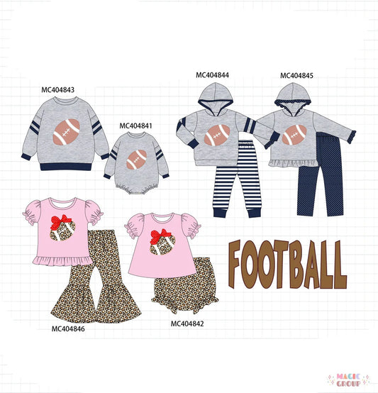 FOOTBALL APPLIQUE COLLECTION ETA LATE AUGUST