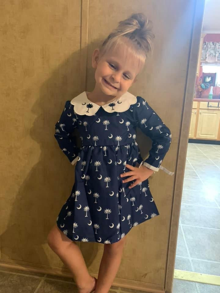 Palmetto tree dress