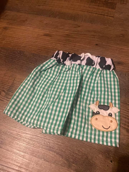 Cow swim