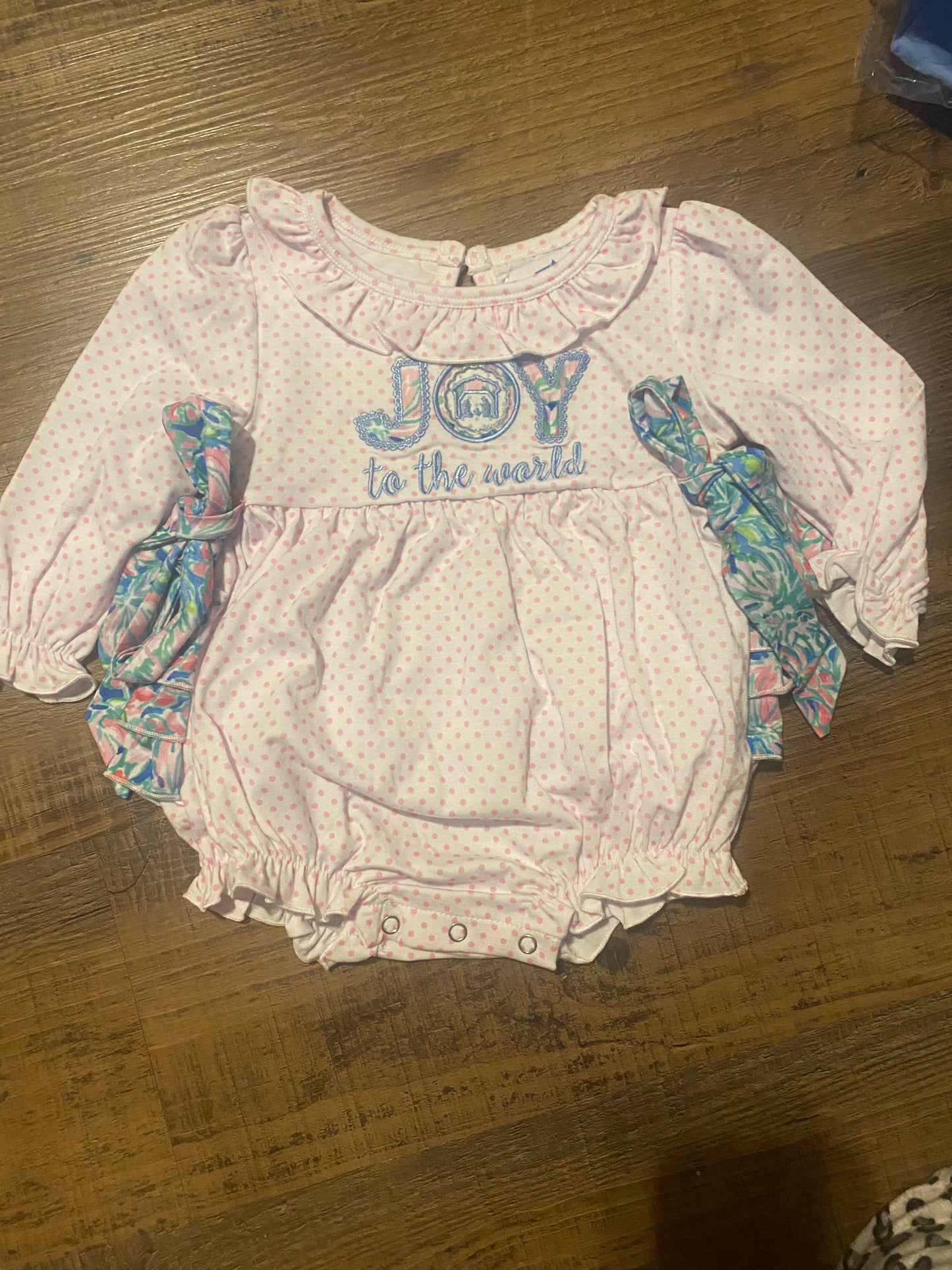 Joy to the world bubble