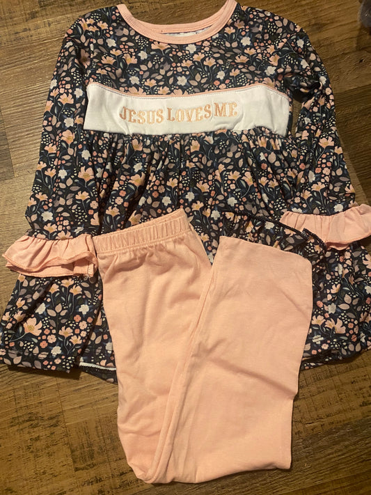 Jesus loves me girls set